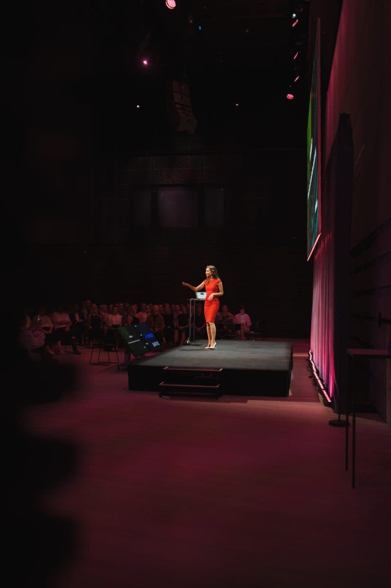 Iida Mäkikallio in a candid professional photograph